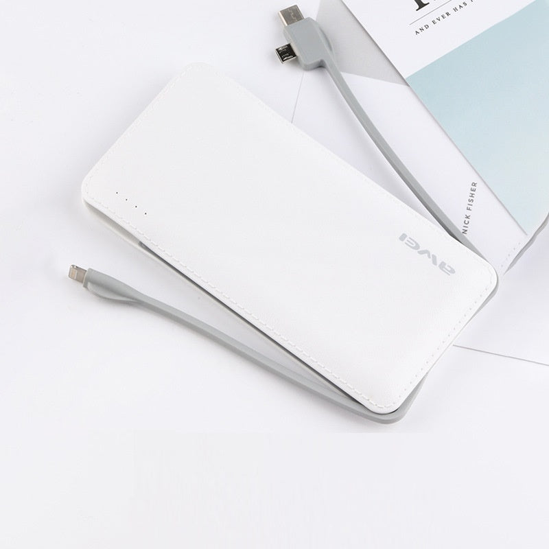 Quick Charge 10000 MA Mobile Power With Line Power Bank